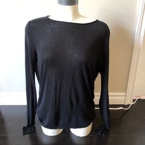 Aritzia top with open back